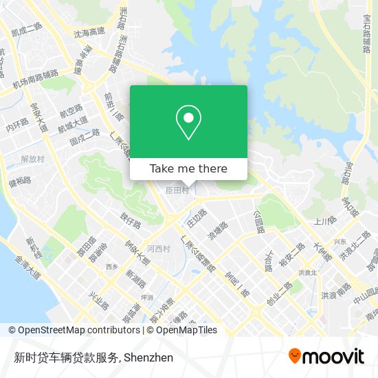新时贷车辆贷款服务 map