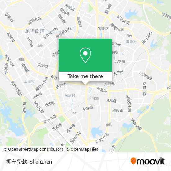 押车贷款 map