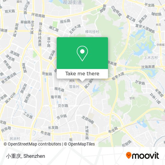小重庆 map