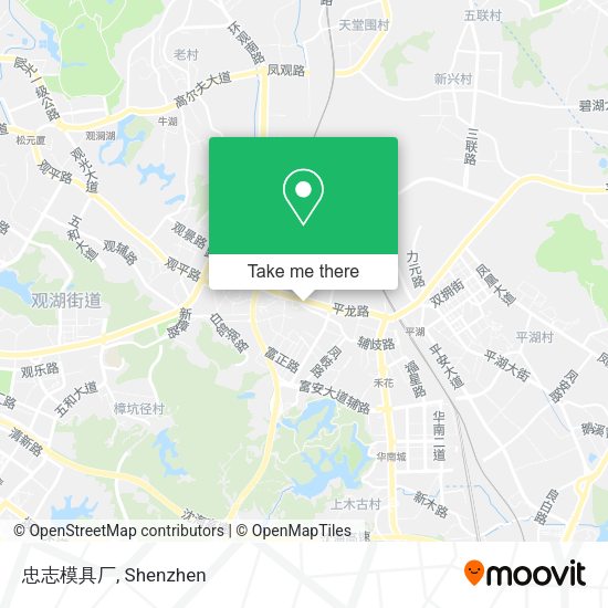 忠志模具厂 map