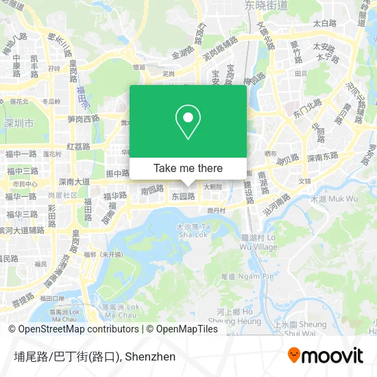 埔尾路/巴丁街(路口) map