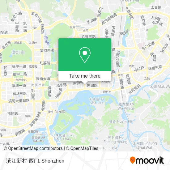 滨江新村-西门 map