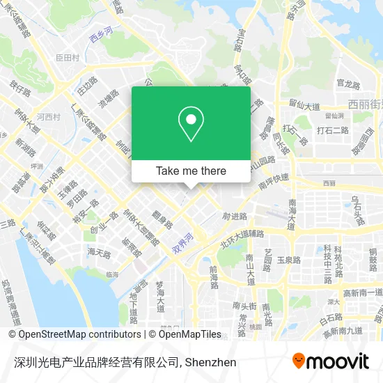 深圳光电产业品牌经营有限公司 map