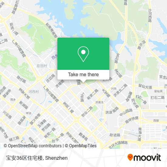 宝安36区住宅楼 map