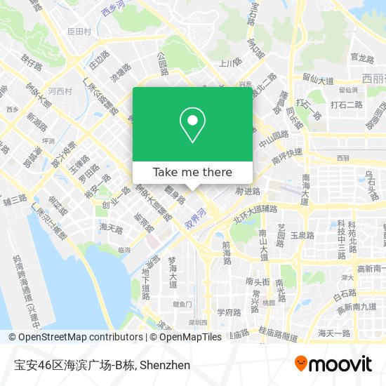 宝安46区海滨广场-B栋 map
