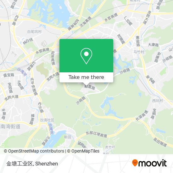 金塘工业区 map