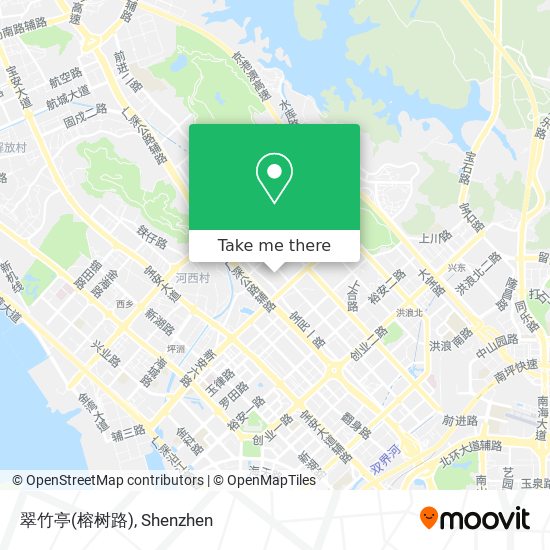 翠竹亭(榕树路) map