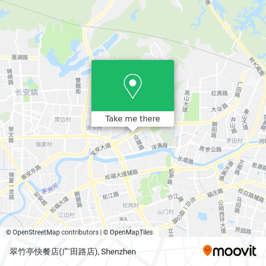 翠竹亭快餐店(广田路店) map