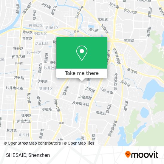 SHESAID map