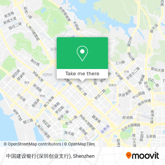 中国建设银行(深圳创业支行) map