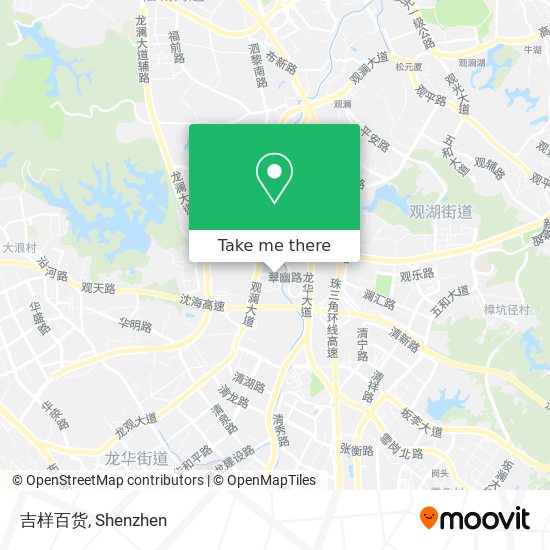 吉样百货 map