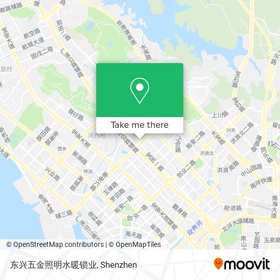 东兴五金照明水暖锁业 map