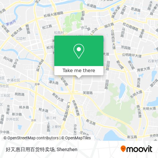好又惠日用百货特卖场 map