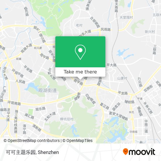 可可主题乐园 map