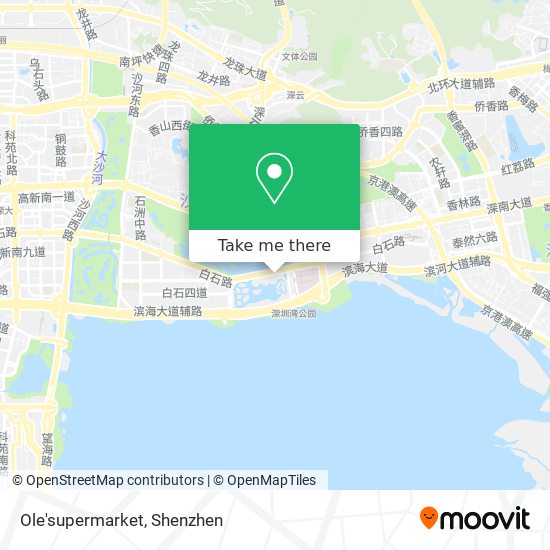 Ole'supermarket map