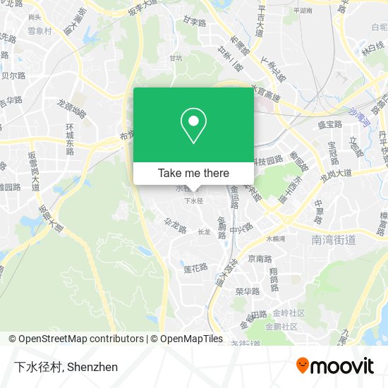 下水径村 map