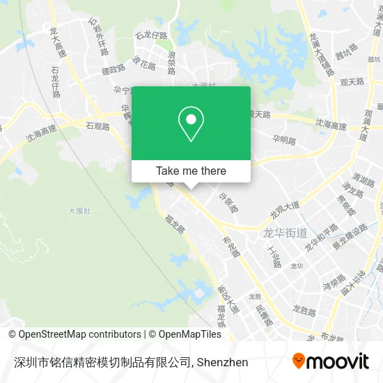深圳市铭信精密模切制品有限公司 map