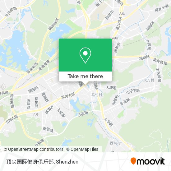 顶尖国际健身俱乐部 map