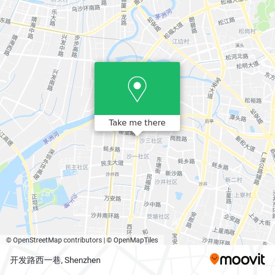 开发路西一巷 map