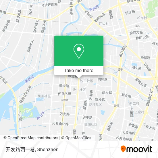 开发路西一巷 map