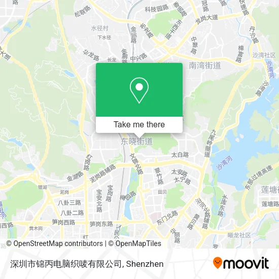 深圳市锦丙电脑织唛有限公司 map