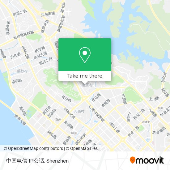 中国电信-IP公话 map