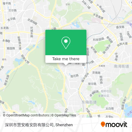 深圳市慧安格安防有限公司 map