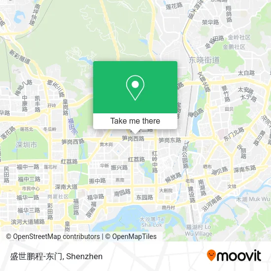 盛世鹏程-东门 map