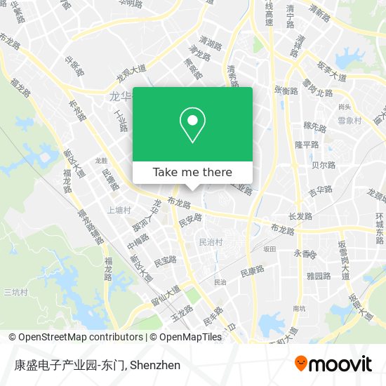 康盛电子产业园-东门 map