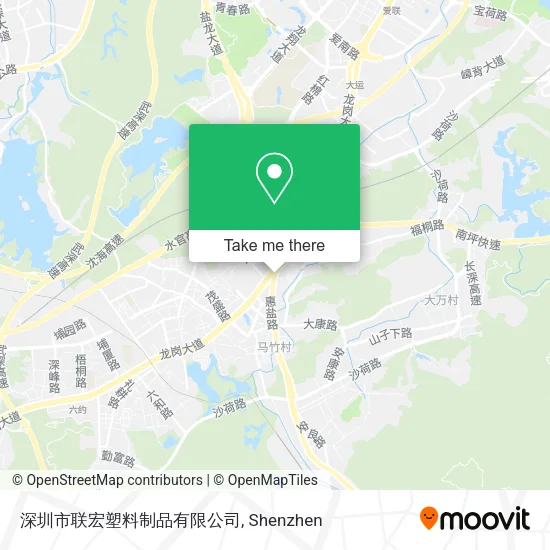 深圳市联宏塑料制品有限公司 map