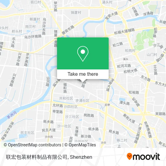 联宏包装材料制品有限公司 map