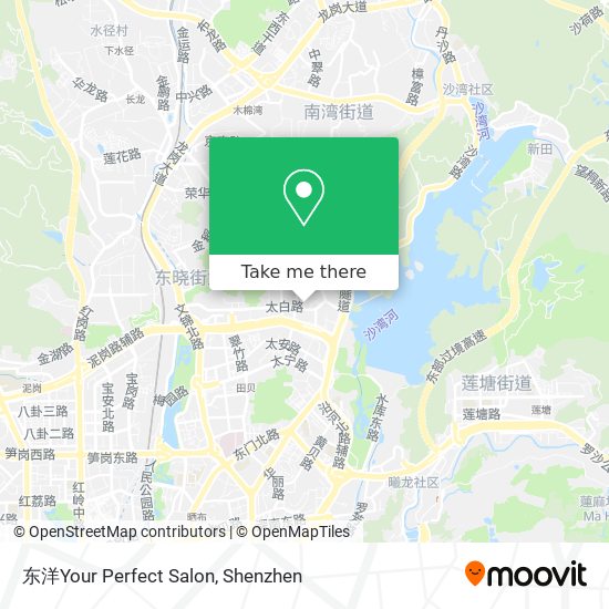 东洋Your Perfect Salon map