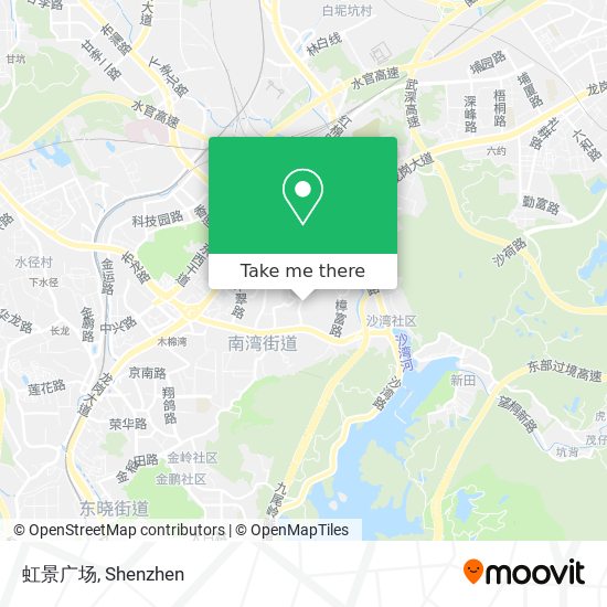 虹景广场 map