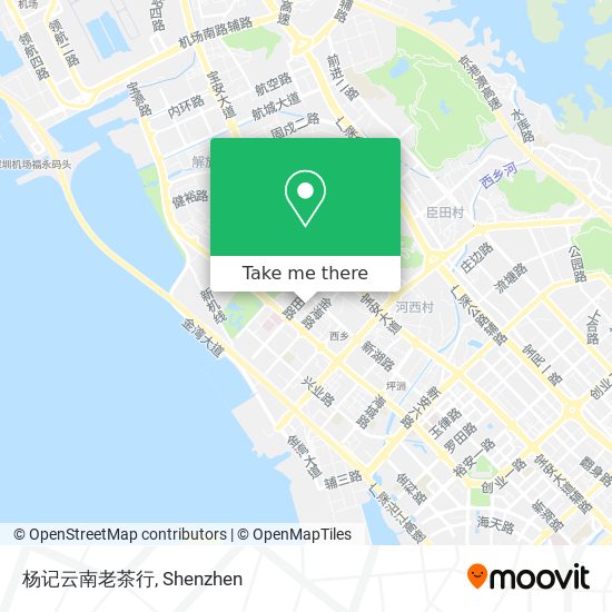 杨记云南老茶行 map