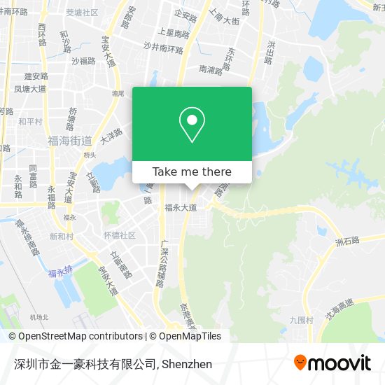 深圳市金一豪科技有限公司 map