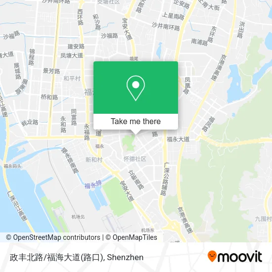 政丰北路/福海大道(路口) map