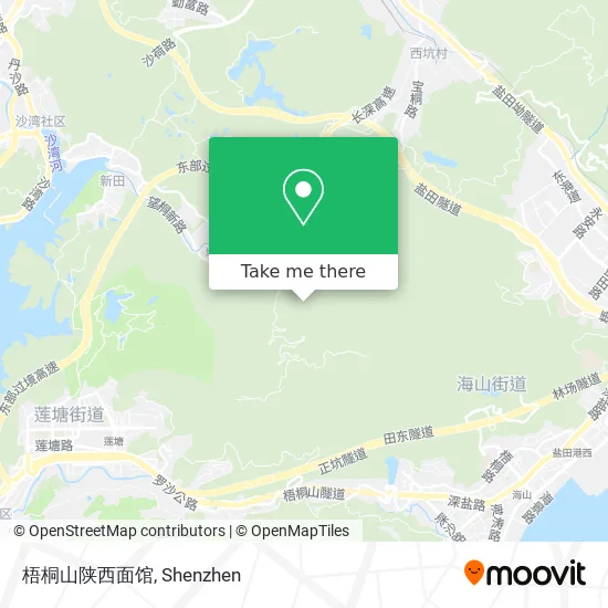 梧桐山陕西面馆 map