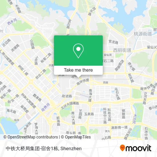 中铁大桥局集团-宿舍1栋 map