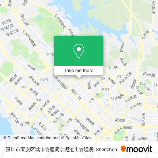 深圳市宝安区城市管理局余泥渣土管理所 map
