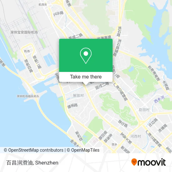 百昌润滑油 map