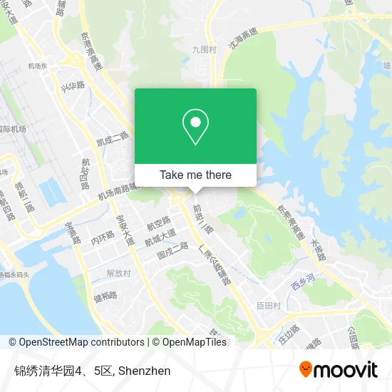 锦绣清华园4、5区 map