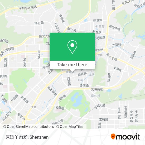原汤羊肉粉 map