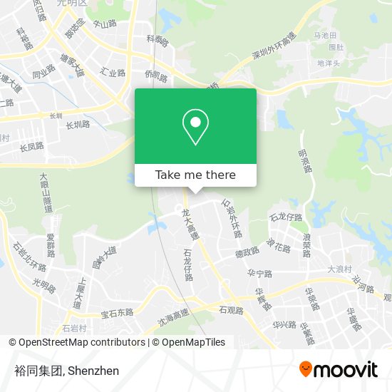 裕同集团 map