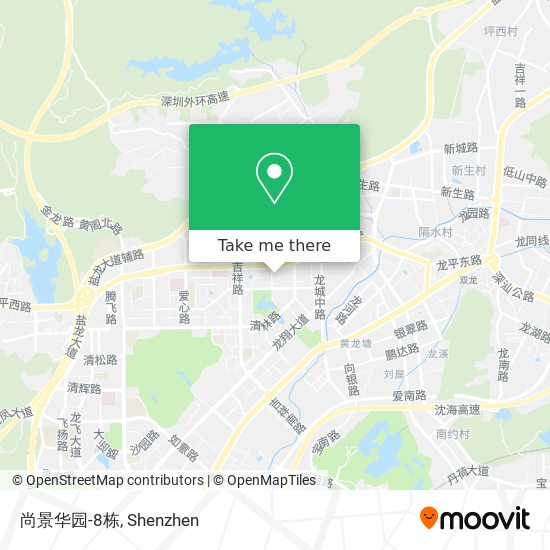 尚景华园-8栋 map