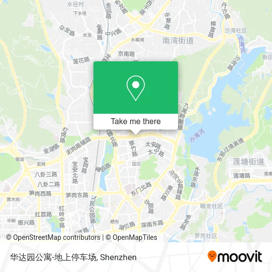 华达园公寓-地上停车场 map