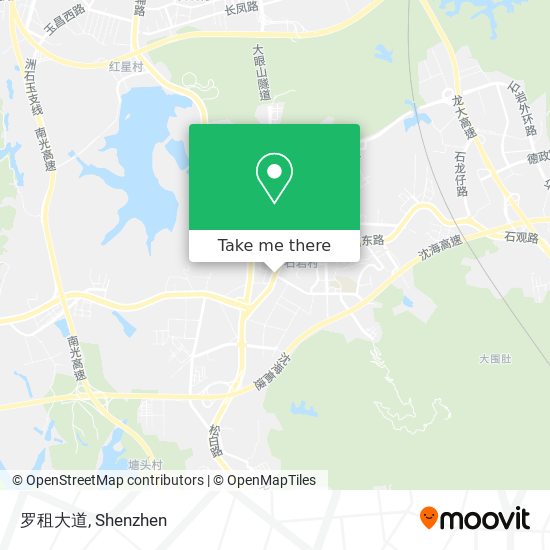罗租大道 map