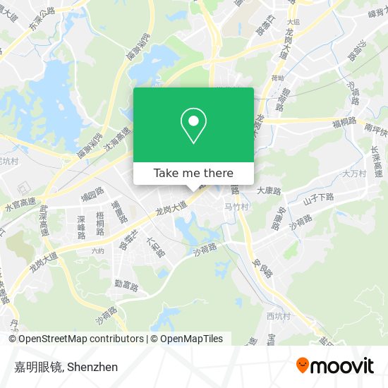 嘉明眼镜 map