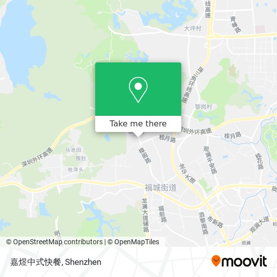 嘉煜中式快餐 map