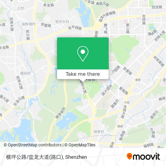 横坪公路/盐龙大道(路口) map