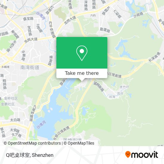 Q吧桌球室 map